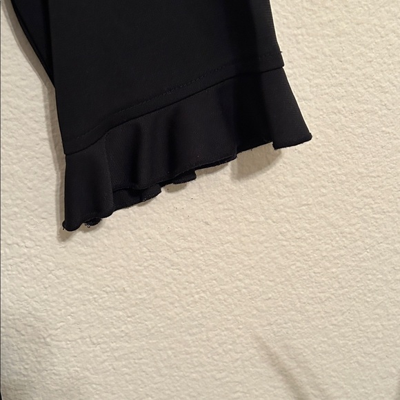 New York & Company Elegant Black Midi Dress - Picture 3 of 4